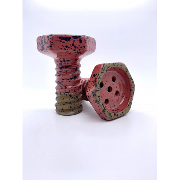Чаша Thor Evil Screw Bowl Clay Красно Розовый в Калининграде