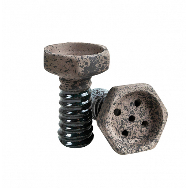 Чаша Thor Evil Screw Bowl Clay Черный Пепельный в Калининграде