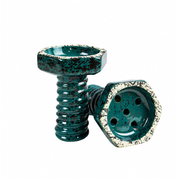 Чаша Thor Evil Screw Bowl Glaze Бирюза Сплошной в Калининграде