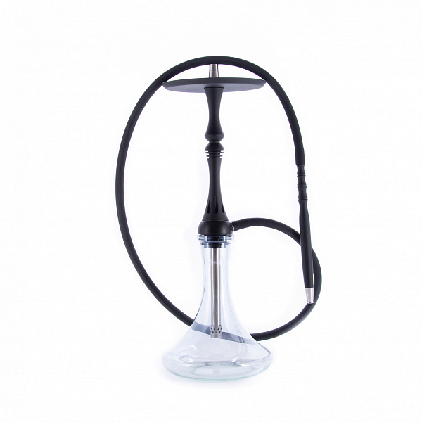 Кальян Alpha Hookah Kappa Black Matte (Черный, 56 см) в Калининграде