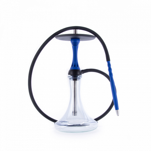 Кальян Alpha Hookah X Blue Matte (Синий, 42 см) в Калининграде