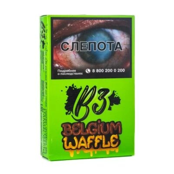 Табак B3 Belguim waffle (Бельгийские вафли) 50 гр в Калининграде