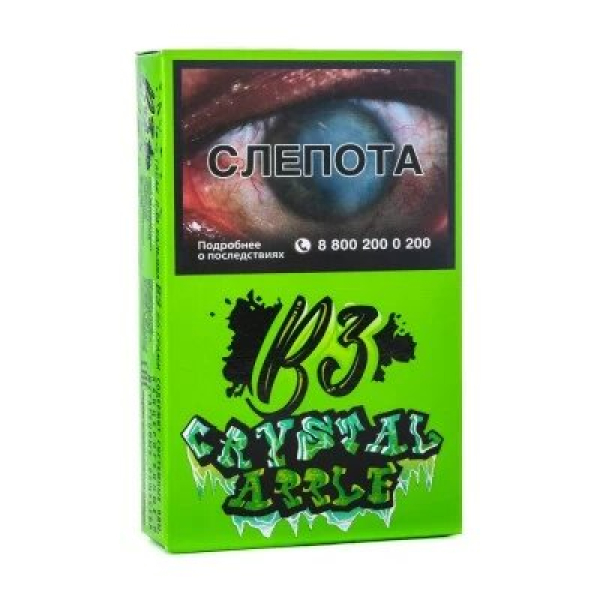 Табак B3 Crystal Apple (Яблоко со льдом) 50 гр в Калининграде