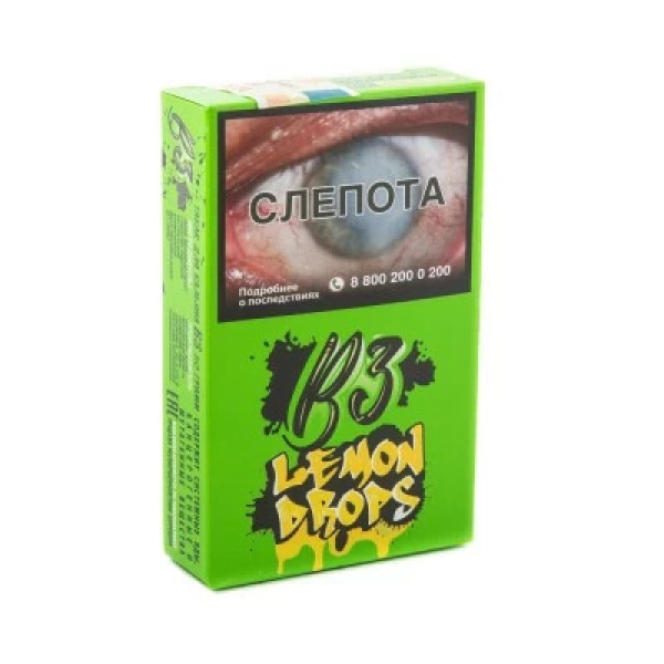 Табак B3 Lemon Drops (Лемонные леденцы) 50 гр в Калининграде
