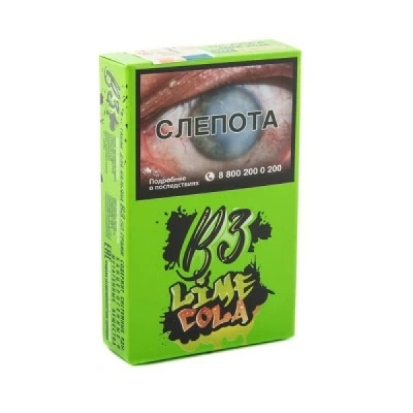 Табак B3 Lime Cola (Лайм Кола) 50 гр в Калининграде
