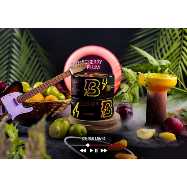 Табак Banger Cherry plum 100 грамм в Калининграде