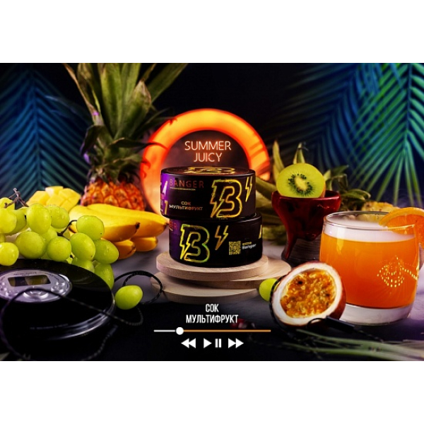 Табак Banger Summer Juicy 100 грамм в Калининграде