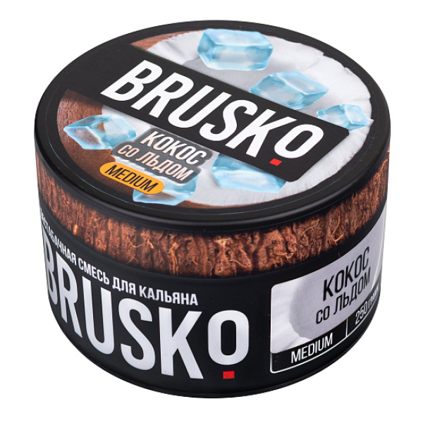 Смесь BRUSKO КОКОС СО ЛЬДОМ (MEDIUM) 250 гр в Калининграде