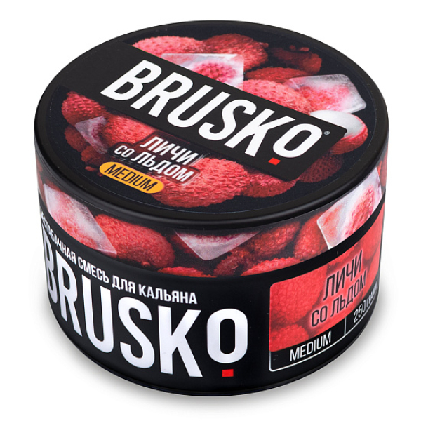 Смесь BRUSKO ЛИЧИ СО ЛЬДОМ (MEDIUM) 250 гр в Калининграде