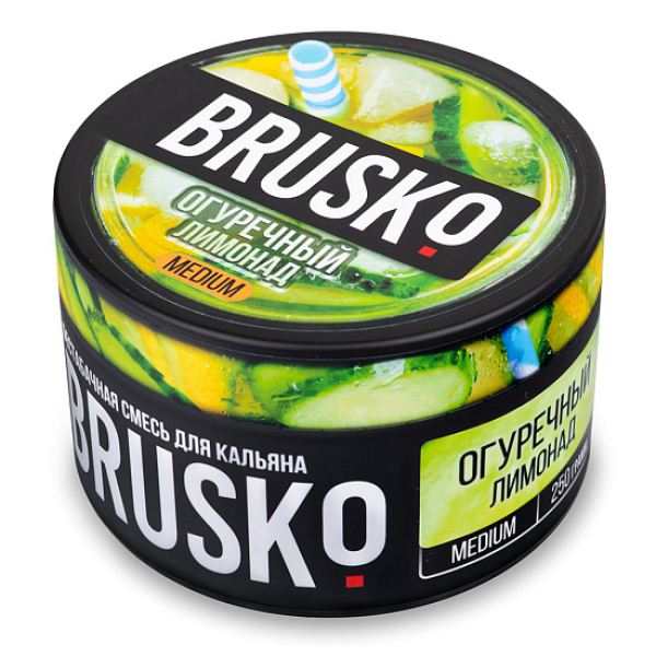 Смесь BRUSKO ОГУРЕЧНЫЙ ЛИМОНАД (MEDIUM) 250 гр в Калининграде