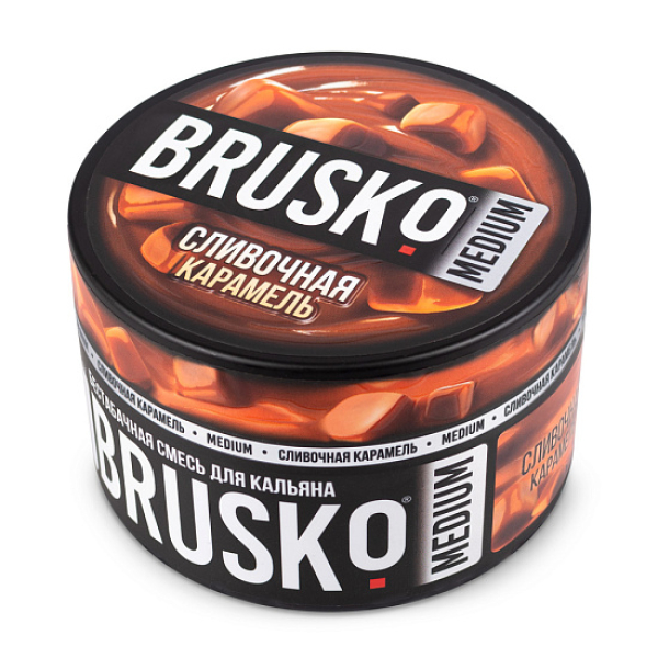 Смесь BRUSKO СЛИВОЧНАЯ КАРАМЕЛЬ (MEDIUM) 250 гр в Калининграде