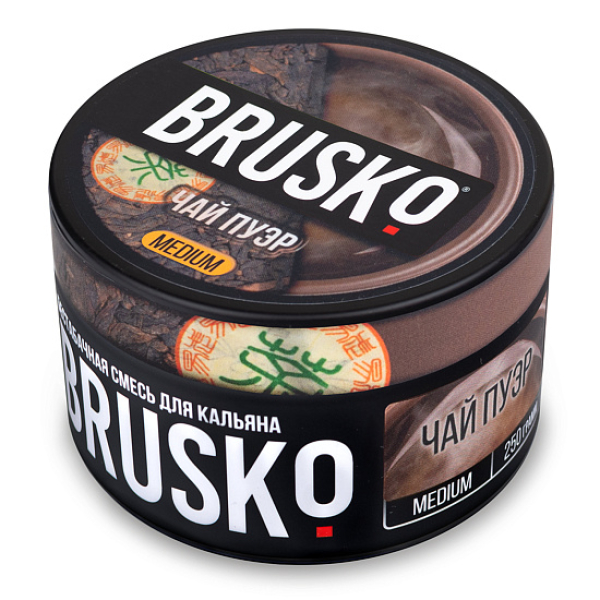 Смесь BRUSKO ЧАЙ ПУЭР (MEDIUM) 250 гр в Калининграде