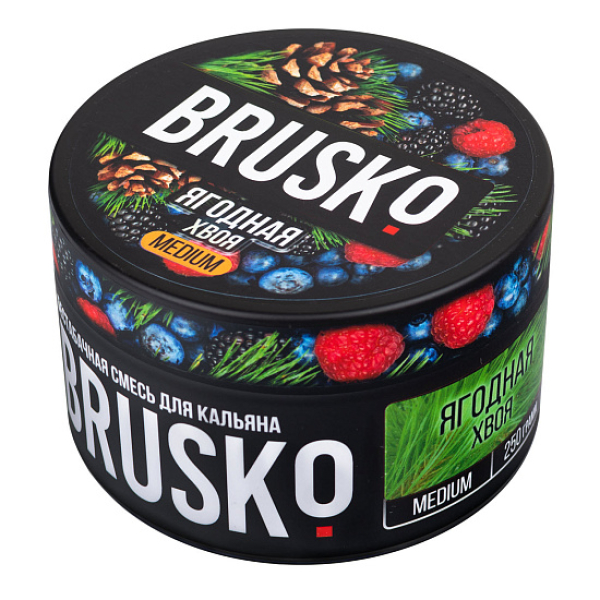 Смесь BRUSKO ЯГОДНАЯ ХВОЯ (MEDIUM) 250 гр в Калининграде