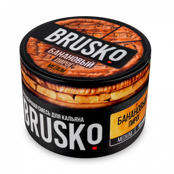 Смесь Brusko Medium Банановый пирог 50 грамм в Калининграде