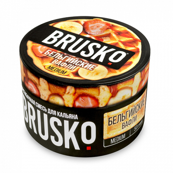 Смесь Brusko Medium Бельгийские вафли 50 грамм в Калининграде