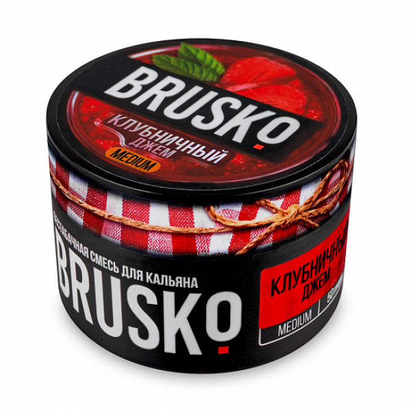 Смесь Brusko Medium Клубничный джем 50 грамм в Калининграде