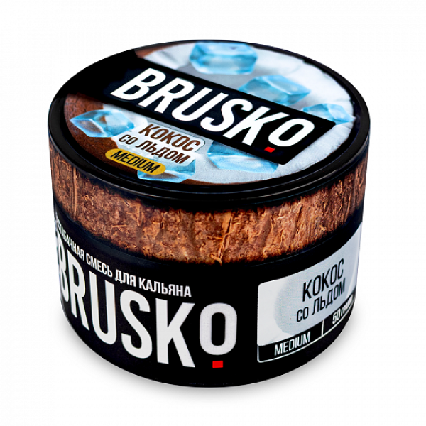 Смесь Brusko Medium Кокос лед 50 грамм в Калининграде