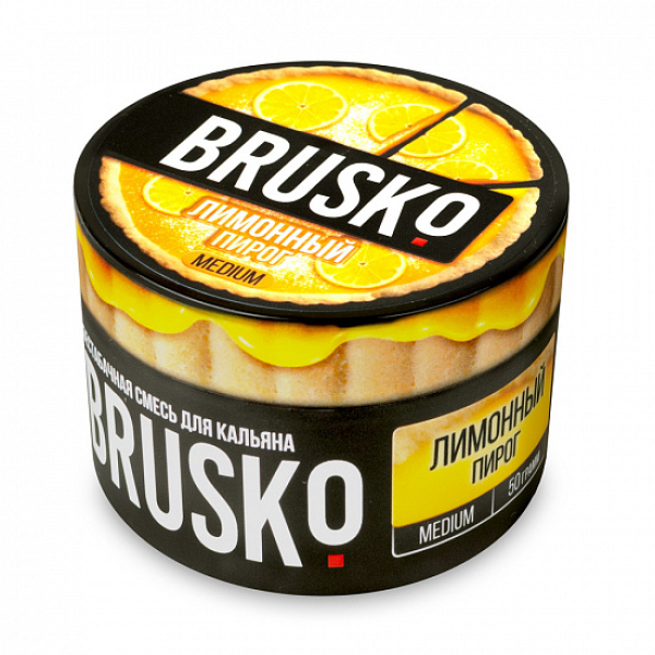 Смесь Brusko Medium Лимонный пирог 50 грамм в Калининграде