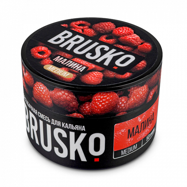 Смесь Brusko Medium Малина 50 грамм в Калининграде