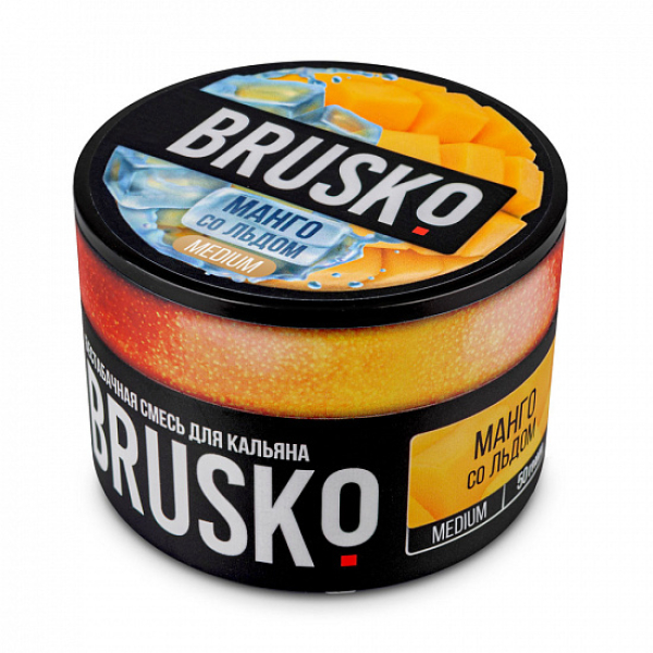Смесь Brusko Medium Манго лед 50 грамм в Калининграде