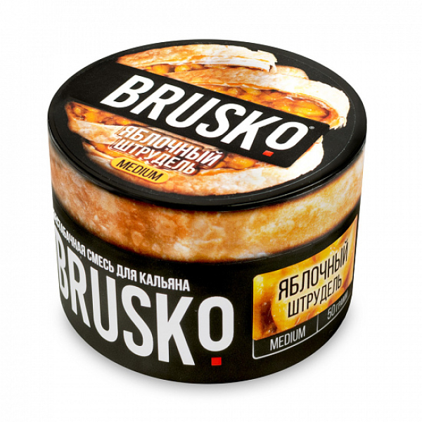 Смесь Brusko Medium Яблочный штрудель 50 грамм в Калининграде
