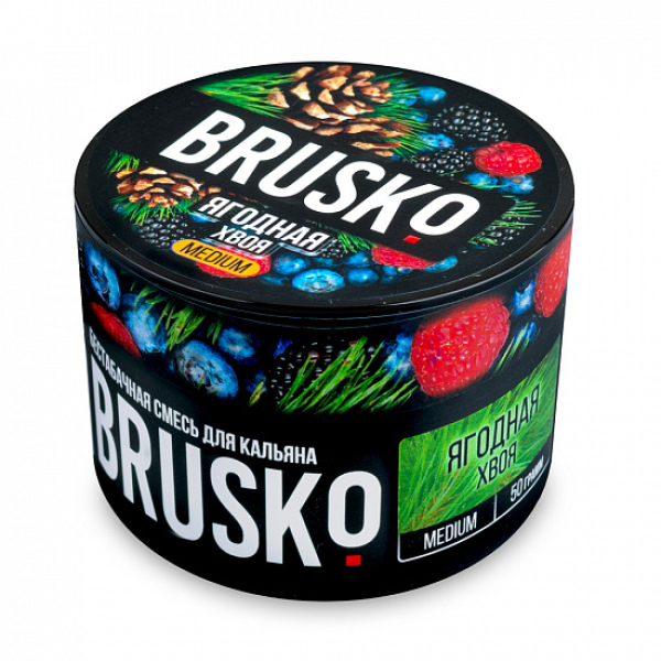 Смесь Brusko Medium Ягодная хвоя 50 грамм в Калининграде