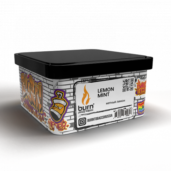Табак BURN LEMON MINT 200 грамм в Калининграде