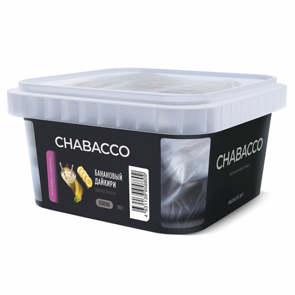 Смесь Chabacco Strong Banana Daiquiri (Банановый Дайкири) 200 гр в Калининграде