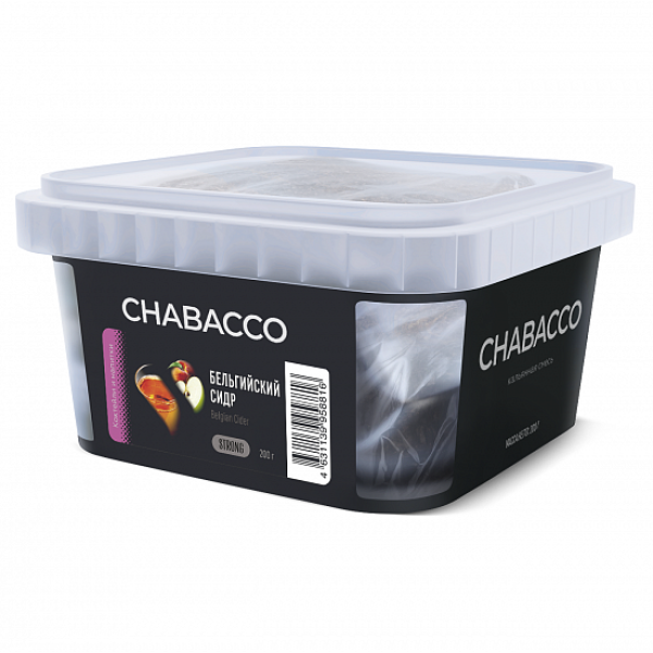 Смесь Chabacco Strong Belgian Cider (Бельгийский Сидр) 200 гр в Калининграде