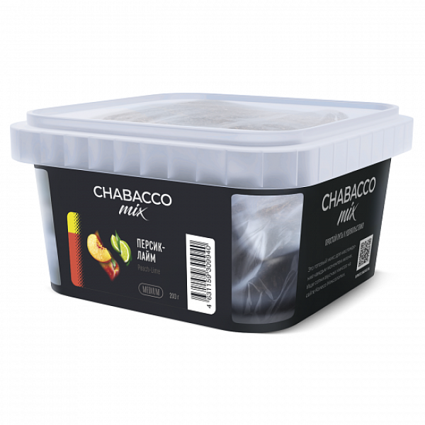 Смесь Chabacco mix Peach Lime (Персик Лайм) 200 гр в Калининграде