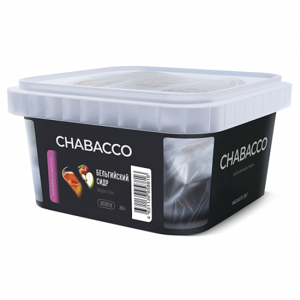 Смесь Chabacco Medium Belgian Cider (Бельгийский Сидр) 200 гр в Калининграде
