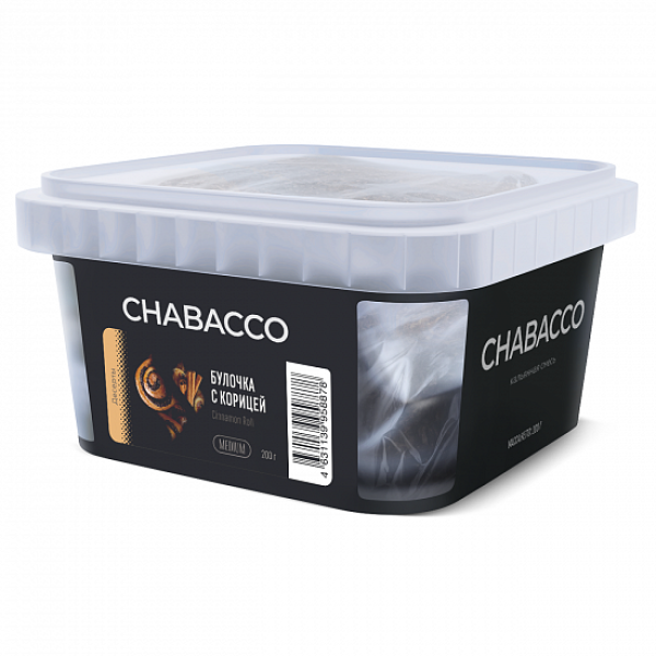 Смесь Chabacco Medium Cinnamon Roll (Булочка с Корицей) 200 гр в Калининграде