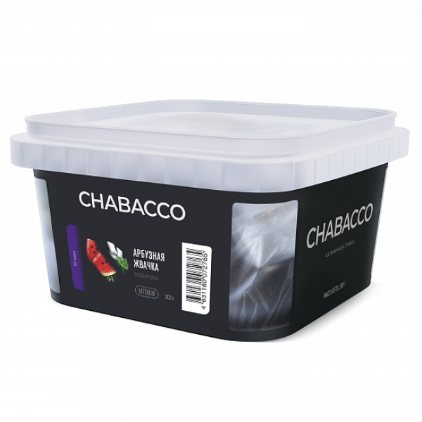 Смесь Chabacco Medium Watermelon Gum (Арбузная Жвачка) 200 гр в Калининграде