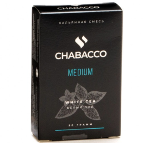 Смесь Chabacco Medium WHITE TEA (БЕЛЫЙ ЧАЙ) 50 гр в Калининграде