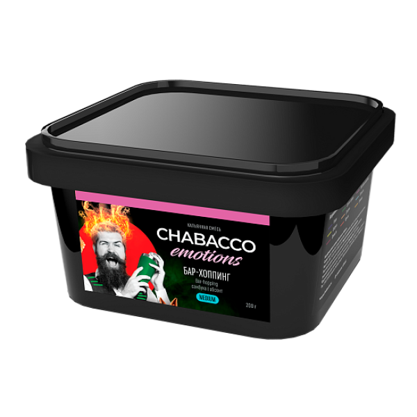 Смесь Chabacco Medium Emotions Bar hopping (Бар хоппинг) 200 гр в Калининграде