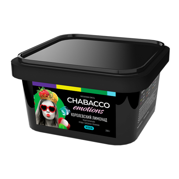 Смесь Chabacco Medium Emotions Royal lemonade (Королевский лимонад) 200 гр в Калининграде