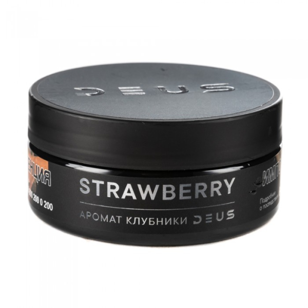 Табак Deus Strawberry (Клубника) 100 гр в Калининграде