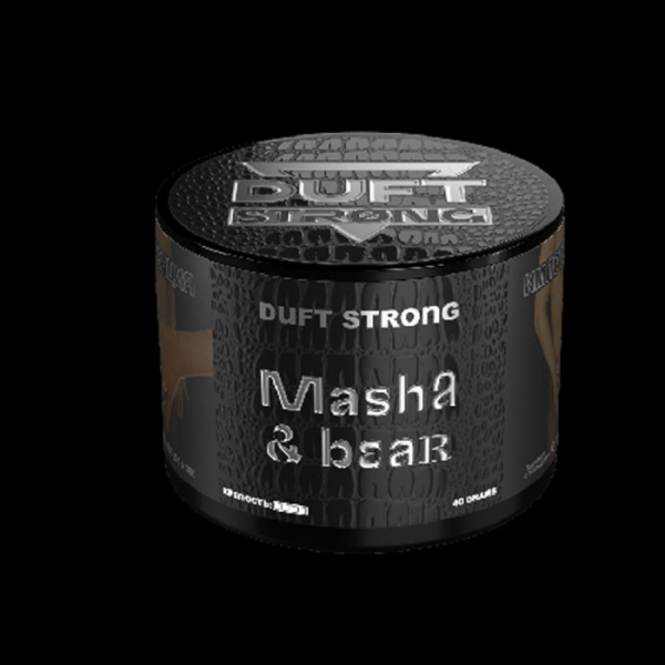 Табак Duft Strong Masha&Bear (Земляника) 40 гр в Калининграде