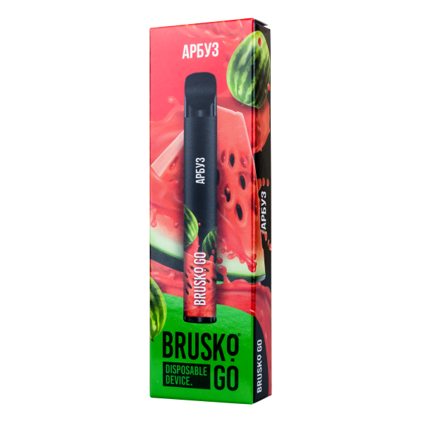 Одноразовая электронная сигарета Brusko Go Арбуз 800 затяжек в Калининграде
