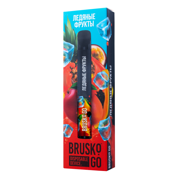 Одноразовая электронная сигарета Brusko Go Ледяные Фрукты 800 затяжек в Калининграде