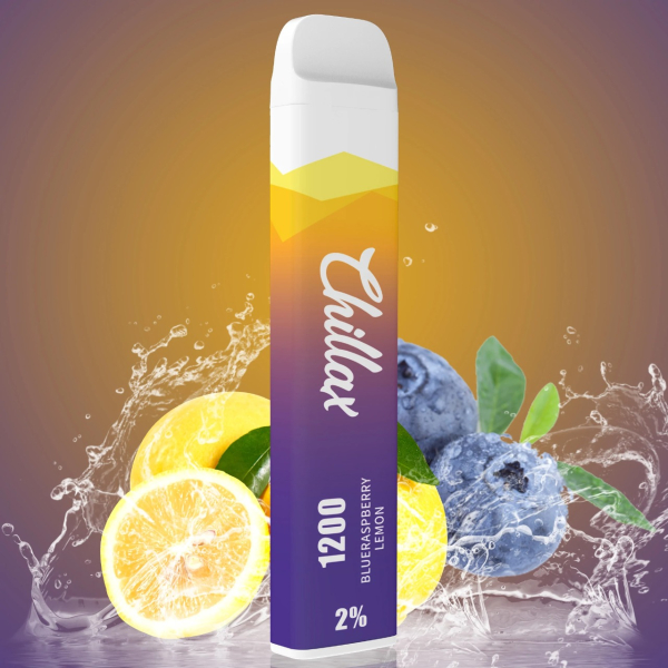 Chillax Blueraspberry Melon (Голубая малина Лимон), 1200 тяг в Калининграде