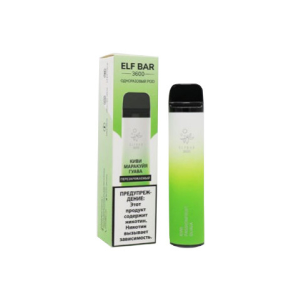 Elfbar (3600 (Киви маракуйя гуава)), 3600 тяг в Калининграде