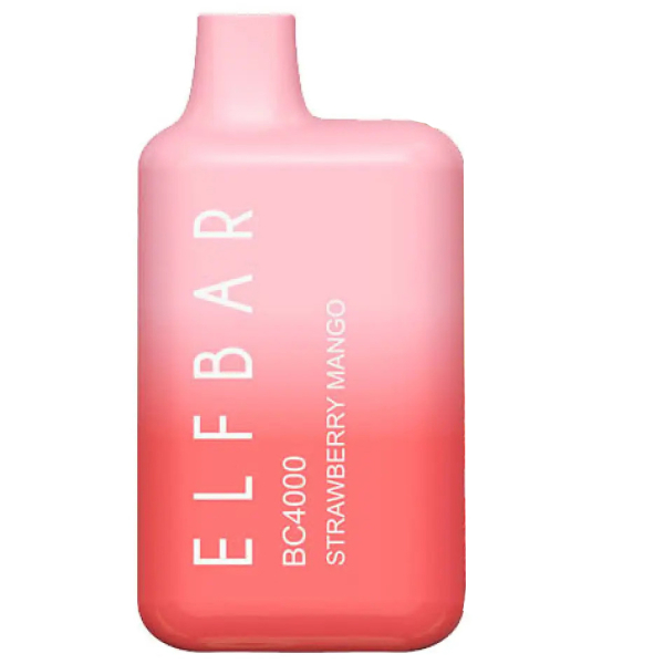 Elf Bar BC4000 Strawberry Mango (Клубника и манго), 4000 тяг в Калининграде