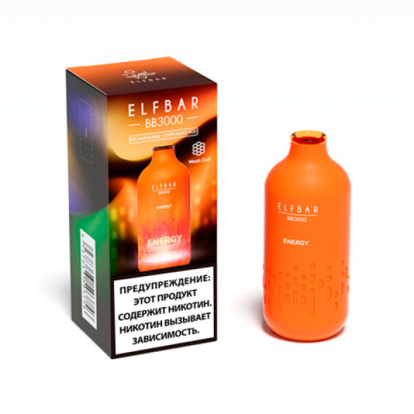 Elfbar BB3000 Энергетик, 3000 тяг в Калининграде