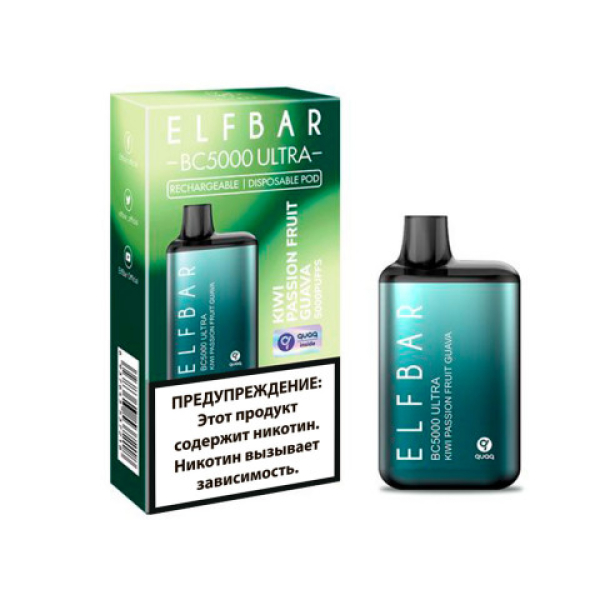 Elfbar BC5000 (Киви маракуйя гуава), 5000 тяг в Калининграде
