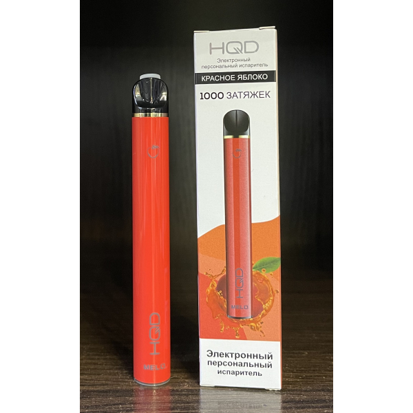 HQD melo red apple (красное яблоко) 1000 затяжек в Калининграде