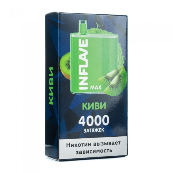 INFLAVE MAX Киви, 4000 тяг в Калининграде