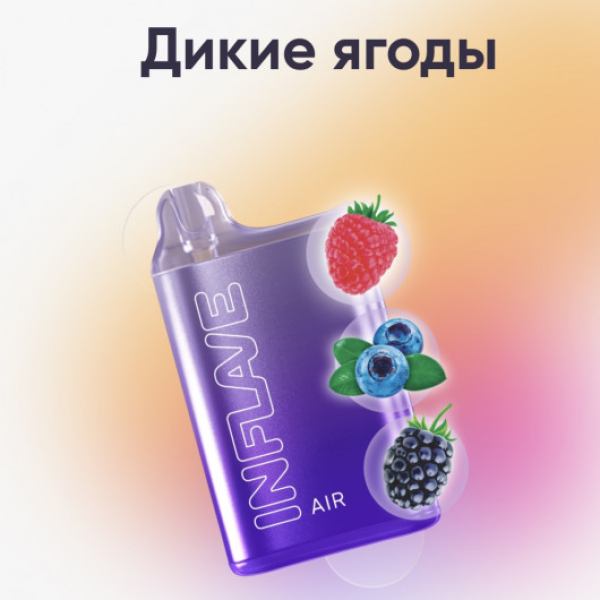 Inflave (Air Дикие Ягоды), 6000 тяг в Калининграде