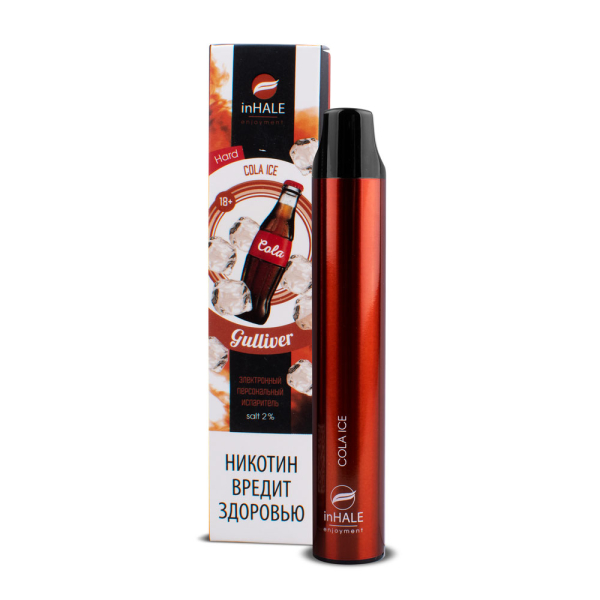 inHale Guliver Hard Cola Ice (Кола Со Льдом) 1500 затяжек в Калининграде