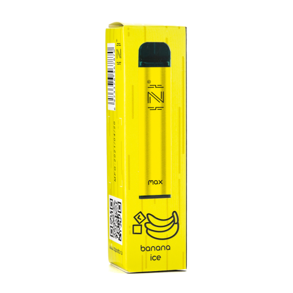 Одноразовая электронная сигарета IZI Max Banana Ice (Банан со льдом) 1600 затяжек в Калининграде